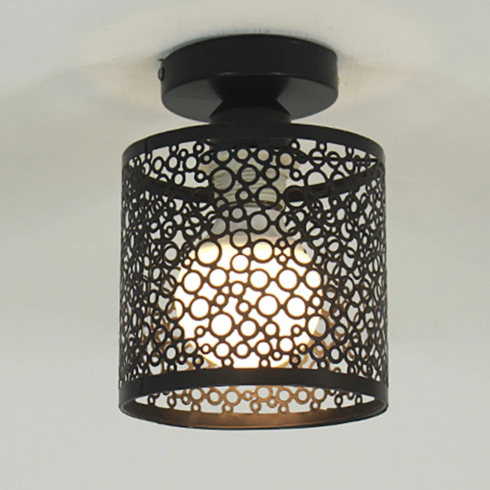 Modern Retro Design Iron Ceiling Light