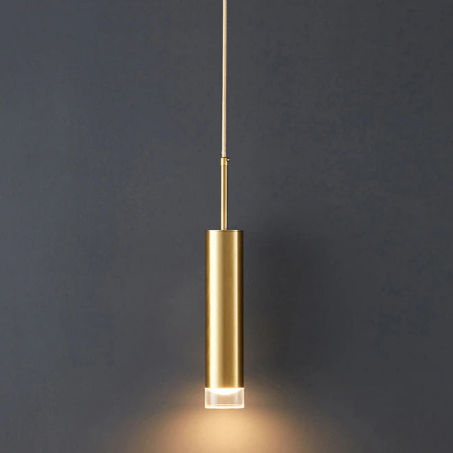 Modern Design Gold Tube Suspension