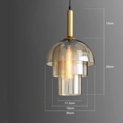 Elegant Minimalist Nordic Glass Pendant Light