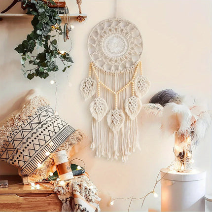 Handwoven Macrame Dream Catcher