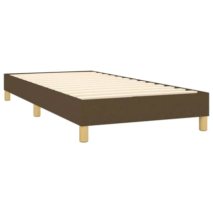 Single bed base 90x200 – Upholstered bed base with wooden legs