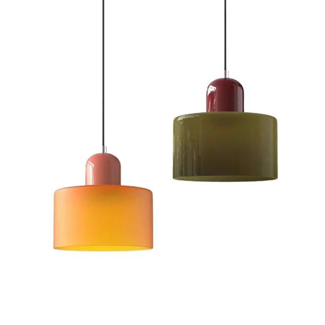 Nordic Circular Glass Pendant Light