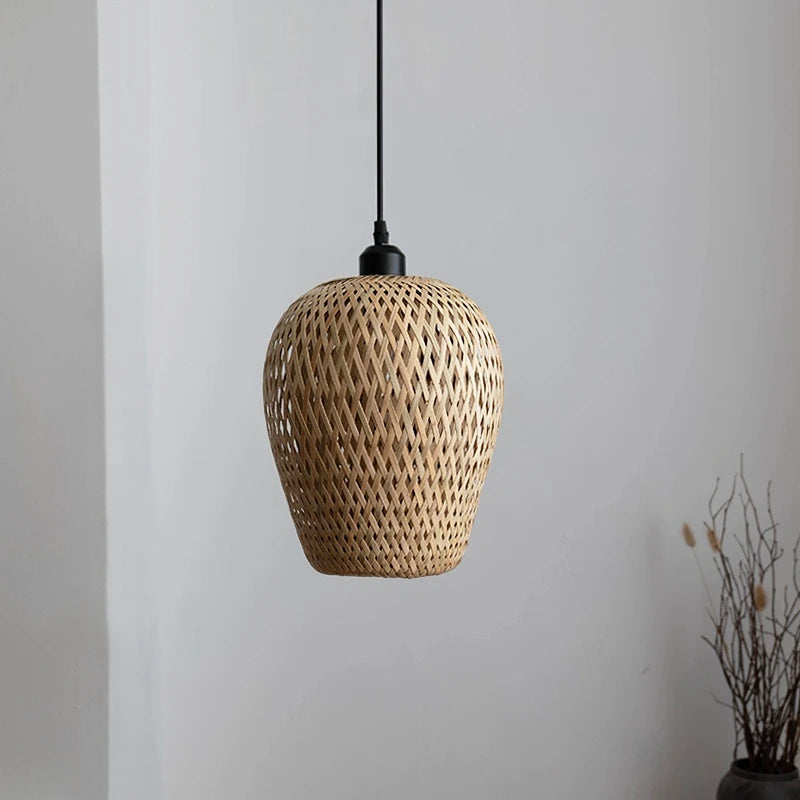 Handmade Bamboo Hanging Lamp