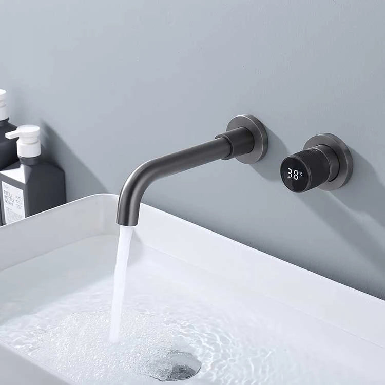 Brass Faucet with Digital Display