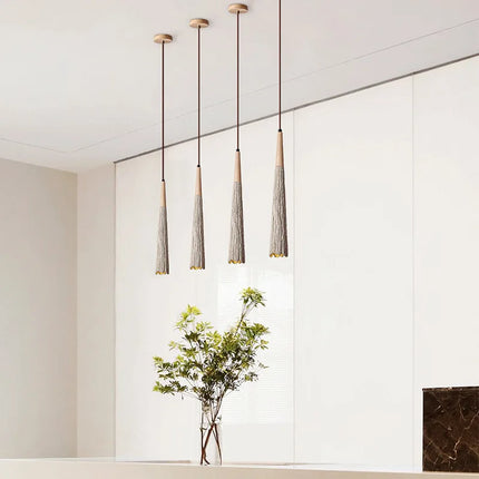 Suspension LED Ciment Wabi-Sabi Moderne