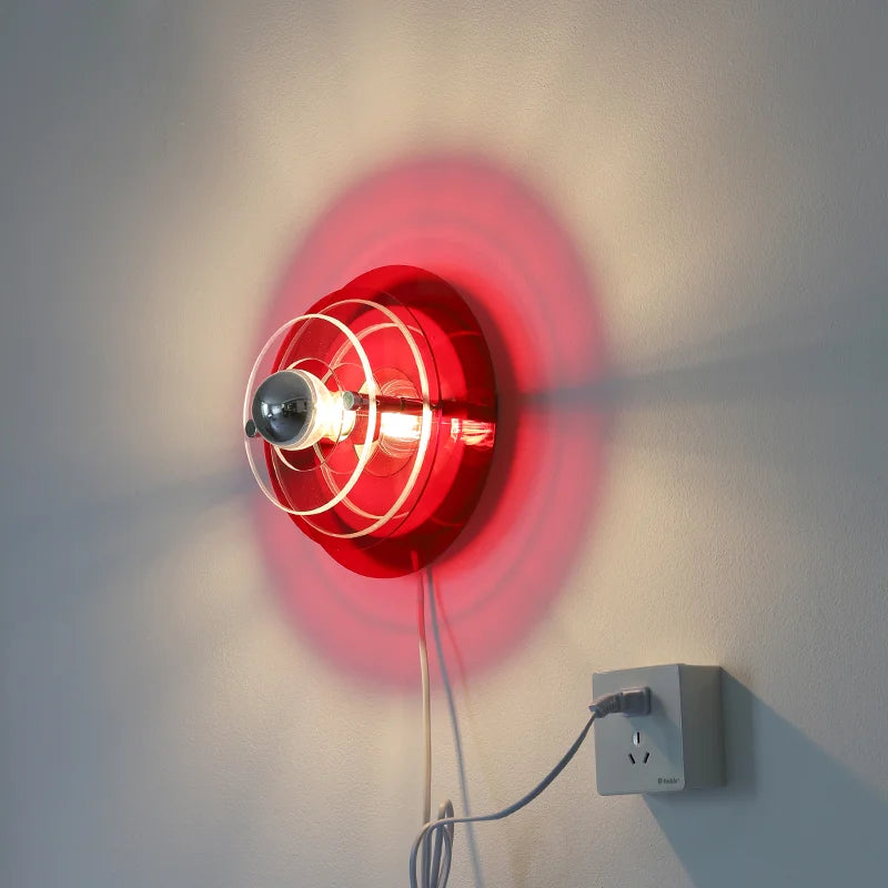 3D Colorful LED Retro Wall Light