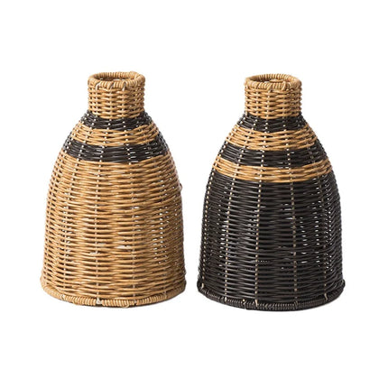 Hand Woven Rattan Vase