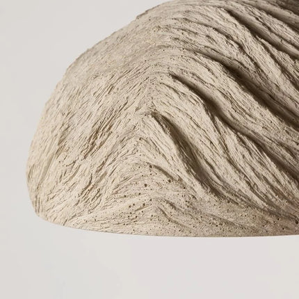 Wabi-Sabi Pendant Lamp in Stone Relief LED