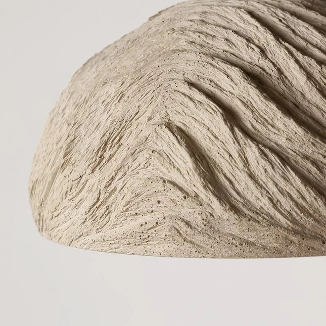 Wabi-Sabi Pendant Lamp in Stone Relief LED