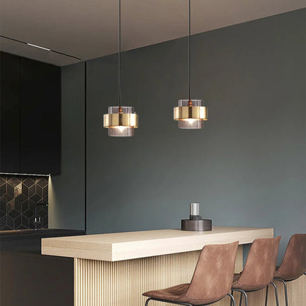 Nordic Modern Minimalist Glass Pendant Light