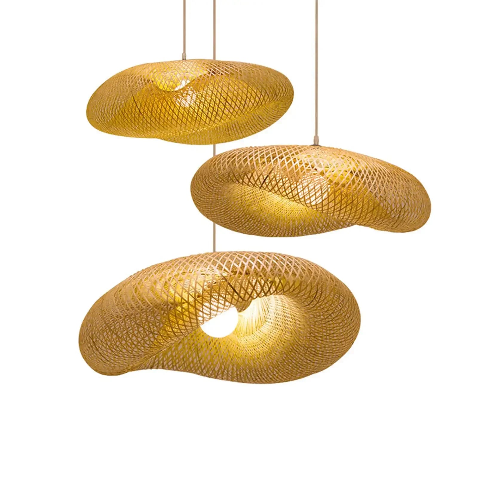 Handmade Bamboo Pendant Light