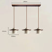 Noyer - 3 lampes / Blanc chaud