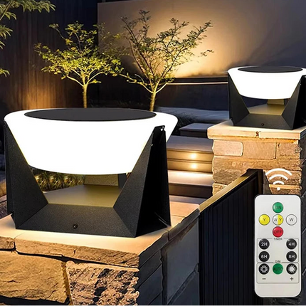 Borne Solaire Extérieure Moderne Aluminium