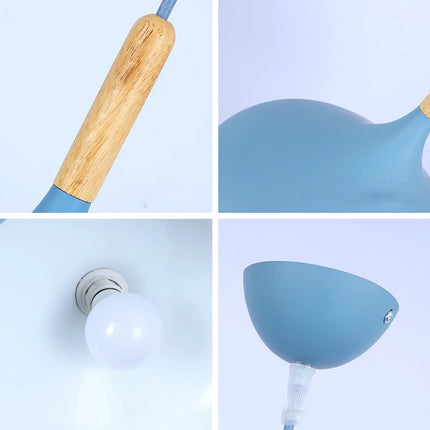 Nordic Colorful Pendant Light Minimalist Design