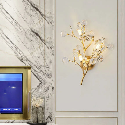 Flower Branches Designer Wall Light