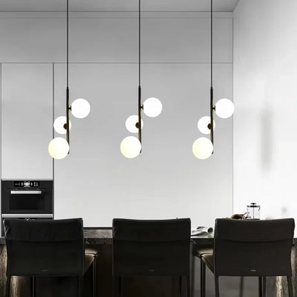 Nordic Modern Vertical Arm LED Pendant Light