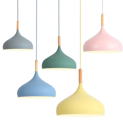 Nordic Colorful Pendant Light Minimalist Design