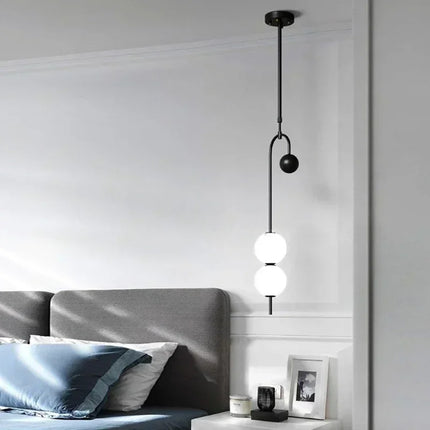 Nordic LED Glass Ball Pendant Light
