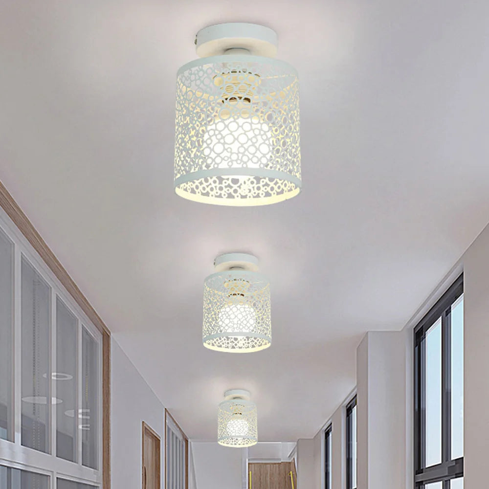 Modern Retro Design Iron Ceiling Light