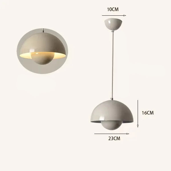 Nordic Colorful Mushroom Pendant Light