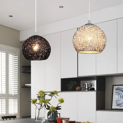 Modern Colorful Wire Pendant Light