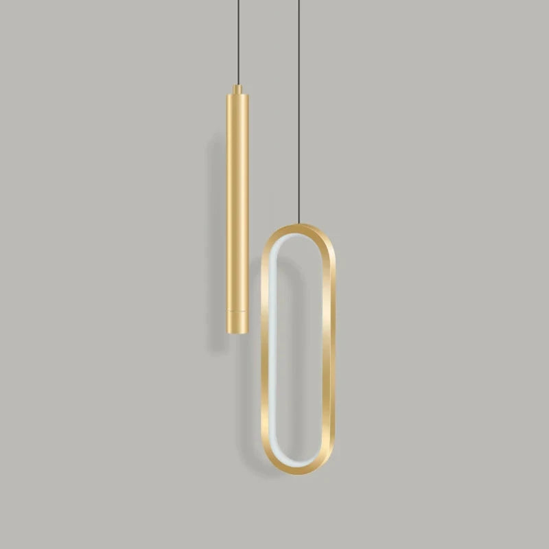 Double Nordic Minimalist LED Pendant Light