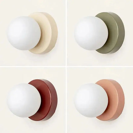 Nordic Ball LED-Wandleuchte