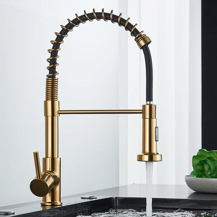 Gold Design Wasserhahn 360° Drehung