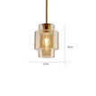 E - Amber - 17 cm / White hot