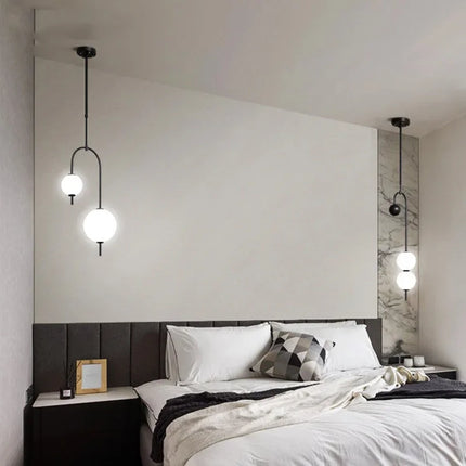Nordic LED Glass Ball Pendant Light