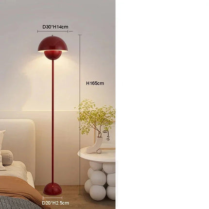 Lampadaire Nordique Champignon Coloré