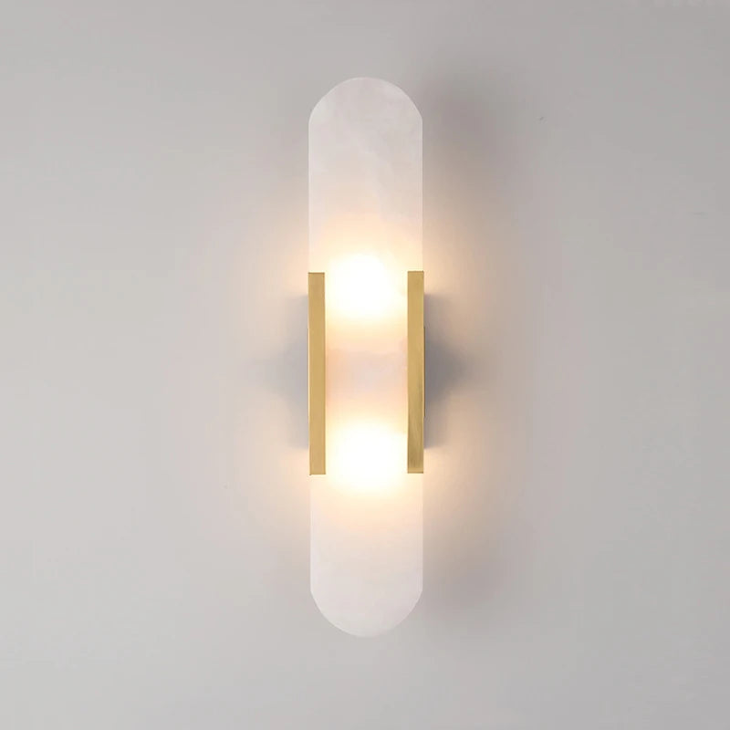 Modern Natural Marble Wall Lamp