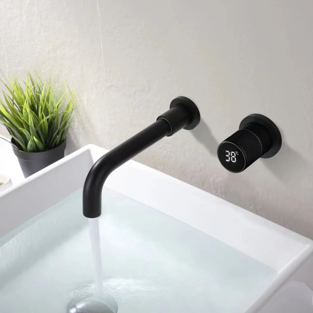 Brass Faucet with Digital Display