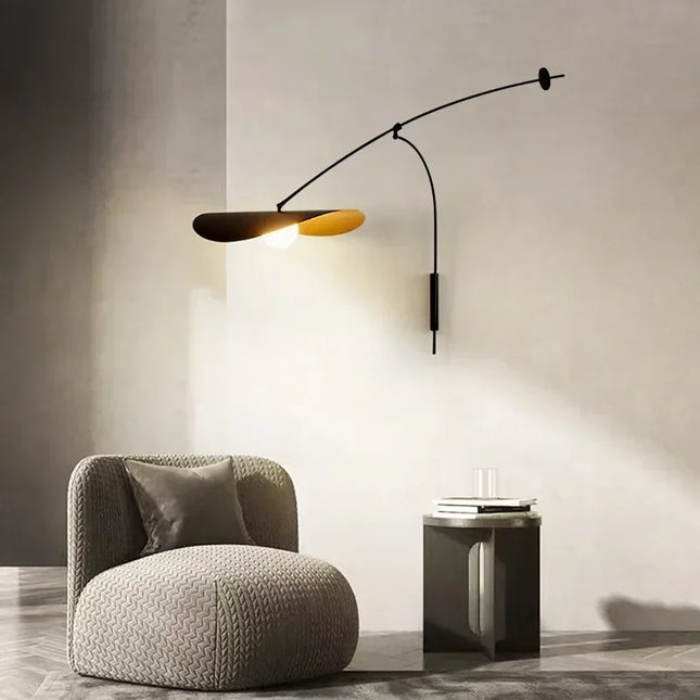 Scandinavian Wall Light Adjustable Arm