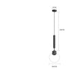 A - Black - 20 cm / White hot