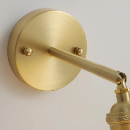 Black Pleated Wall Light Industrial Style