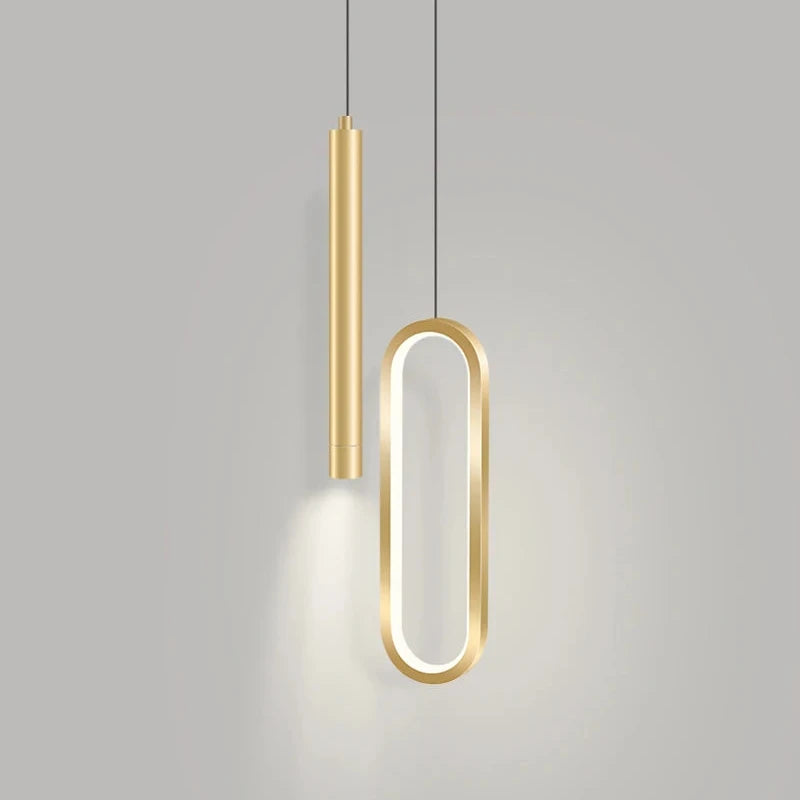 Double Nordic Minimalist LED Pendant Light