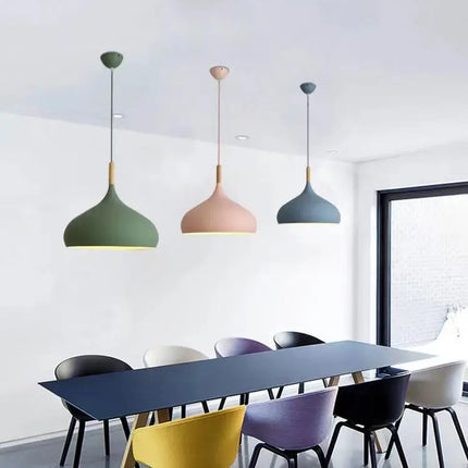 Nordic Colorful Pendant Light Minimalist Design