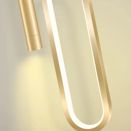 Nordic Minimalist Double LED Pendant Light