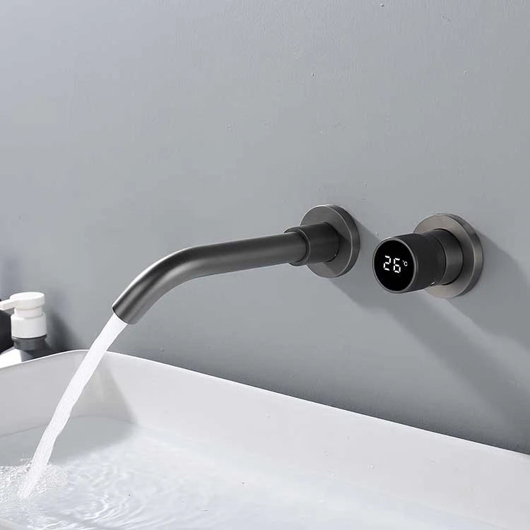 Brass Faucet with Digital Display