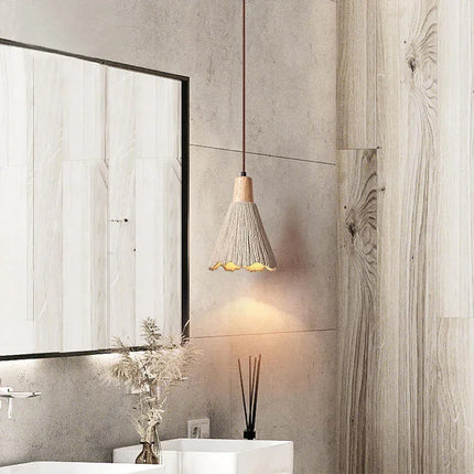 Suspension LED Ciment Wabi-Sabi Moderne