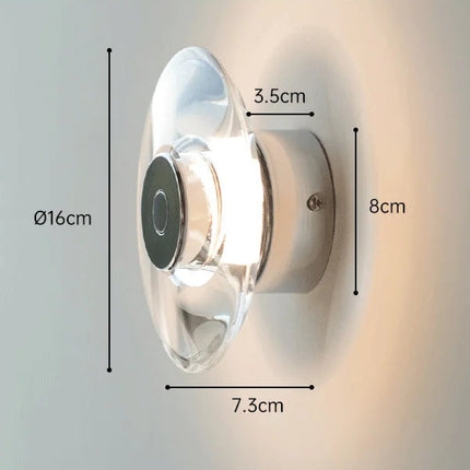 Circular LED Italian Wall Light