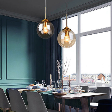 Nordic Water Drop Glass LED Pendant Light