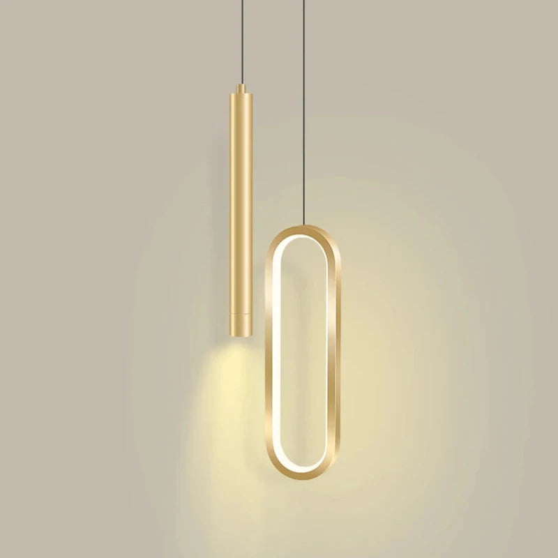 Double Nordic Minimalist LED Pendant Light