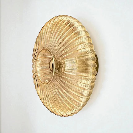 Applique Murale Rétro Verre LED Moderne