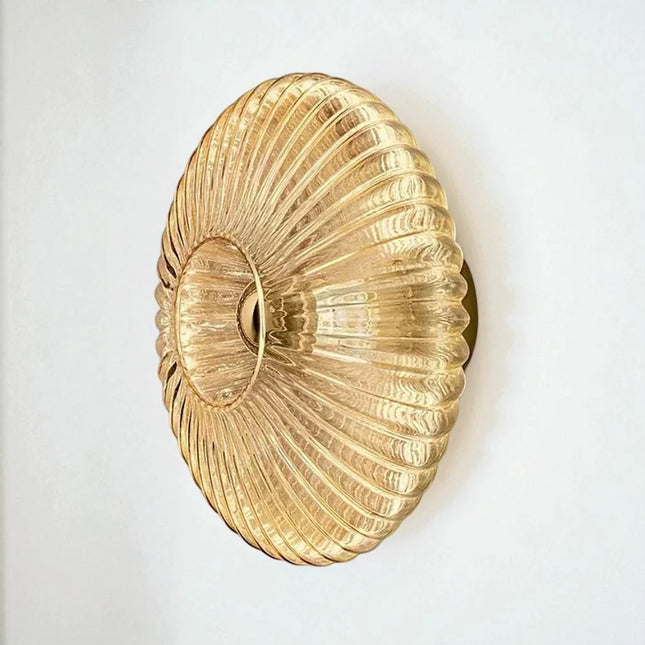 Applique Murale Rétro Verre LED Moderne