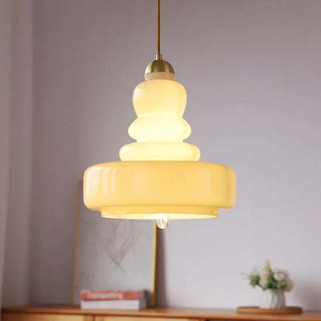 Nordic Creative Shape Glass Pendant Light