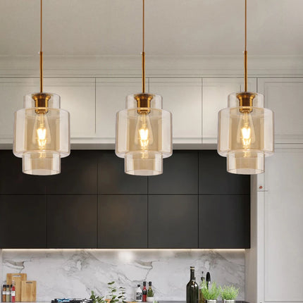 Nordic Minimalist Decorative Glass Pendant Light