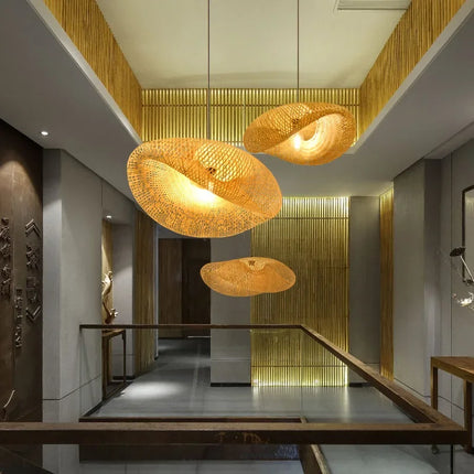 Suspension en Bambou Artisanale