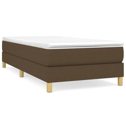 Single bed base 90x200 – Upholstered bed base with wooden legs